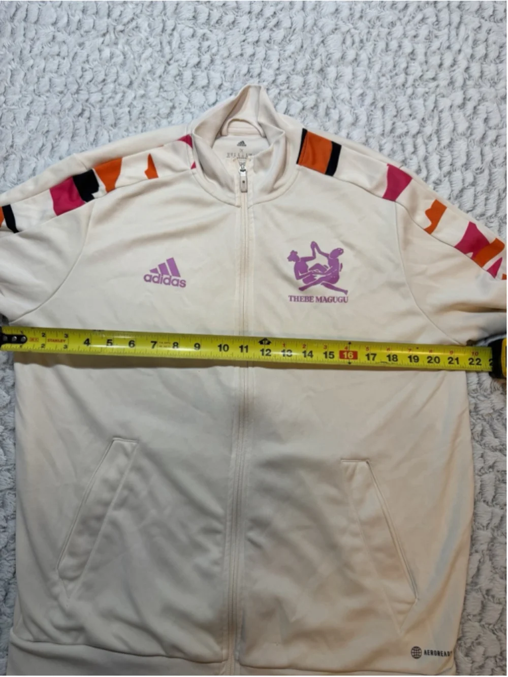 adidas x Thebe Magugu Colorblock 2pc Tracksuit XL Full Zip Pockets HN5638